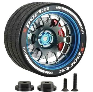 Aluminum hand wheel transmitter Steering wheel Fits Sanwa Futaba NB4 7PX X9 TX - Picture 1 of 32