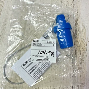 Hubbell HBLMCAPBL Protective Cap for 300/400A Single Pole Cam Lock Blue Male - Picture 1 of 1