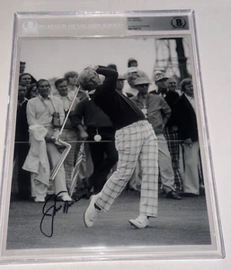 JACK NICKLAUS Signed 8 X 10 PHOTO Beckett Encapsulated BAS - Picture 1 of 4