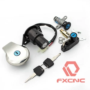 Ignition Gas Cap Helmet Seat Lock Keys Set For Yamaha VIRAGO XV125 XV250 XV240 - Picture 1 of 9