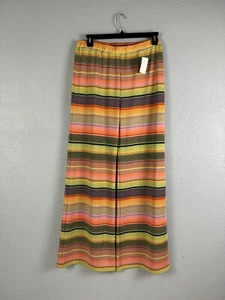 Double D Ranch Wide Leg Pants Womens Palazzo Pull On Stretch Boho L NWOT $275 - Picture 1 of 5