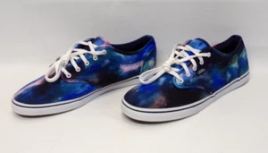 Vans Galaxy Space Cosmo Damen-Sneaker Schuhe blau lila weiß Schnürschuhe Größe 9,5 - Bild 1 von 8