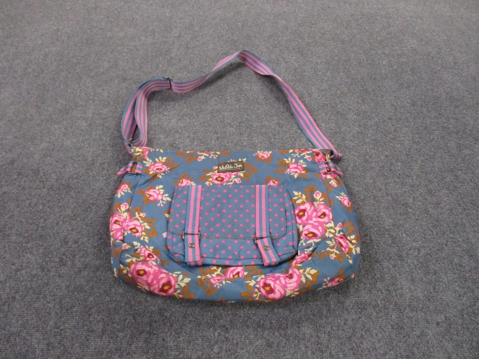 Bolso Bandolera Matilda Jane Azul Rosa Floral Correa Playa Hombro Exterior Para Mujer Foto 1 de 4