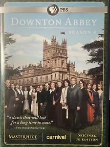 DOWNTON ABBEY SEASON 4 PBS (DVD) preowned ORIGINAL UK EDITION - Imagen 1 de 5