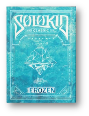 Solokid Frozen Playing Cards Poker Spielkarten Cardistry - Bild 1 von 4