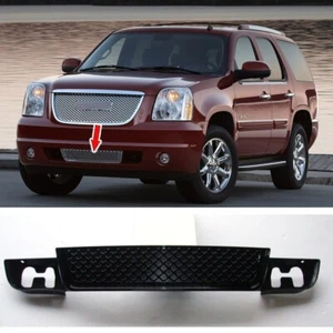 B Look Front Lower Grille For GMC Yukon 07-14 Yukon XL 1500 2500 Painted Black - Picture 1 of 4