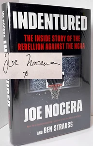 Indentured SIGNED by Joe Nocera, 2016 HCDJ 1st 1st in Mylar Basketball LIKE NEW - Picture 1 of 14