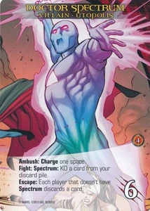 DOCTOR SPECTRUM Upper Deck Marvel Legendary VILLAIN UTOPOLIS SQUADRON SUPREME - Bild 1 von 1
