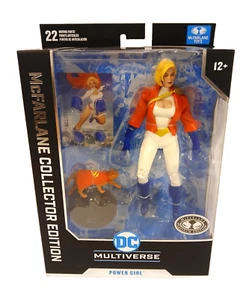 McFarlane POWER GIRL PLATINUM Collector Edition # 31 DC Multiverse NEW SEALED - Picture 1 of 6