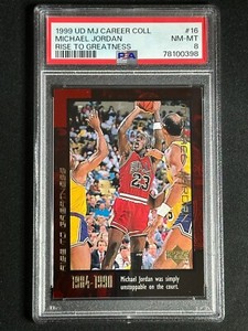 1999 Upper Deck MJ Career Collection Greatness Michael Jordan #16 PSA Graded