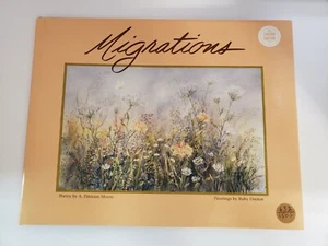 VTG 1987 MIGRATIONS POETRY & ART LIMITED EDITION SIGNED  # 632 OF 1500  - Imagen 1 de 6