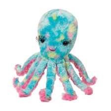 CARA the Plush TURQUOISE OCTOPUS Stuffed Animal - by Douglas Cuddle Toys - #3817