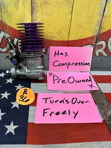 VINTAGE O.S. Nitro Engine W/Carburetor-PreOwned-Has Compression-Turns Over Free - Bild 1 von 7