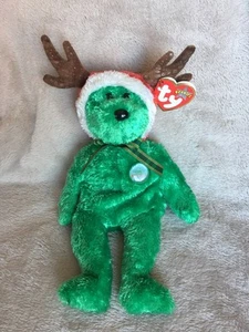 Original TY Beanie Baby Teddy Ty-Plush-2002-Holiday - MWMT- neu!!! - Bild 1 von 4