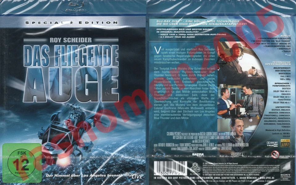 John Badham - Das Fliegende Auge 1 Blu-ray