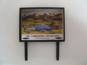 The Cairngorm Mountains BR - Valla publicitaria de modelismo ferroviario - calibre N y OO - Imagen 1 de 1