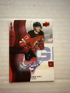 2023-24 Upper Deck Premier - Rookies Simon Nemec #109 Autographs (AU, RC) - Bild 1 von 2