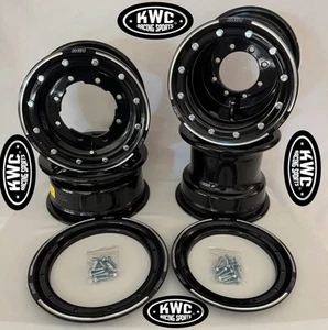 RWI Motorsports ATV Beadlock Wheels Complete set Front and Rear - Picture 1 of 1