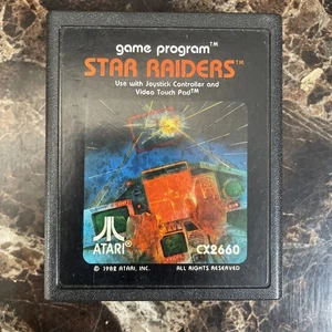 Star Raiders (Atari 2600, 1982) Untested - Picture 1 of 4