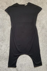 Mono harén Mama B para mujer talla pequeña negro jersey manga gorra cinturón - Imagen 1 de 6