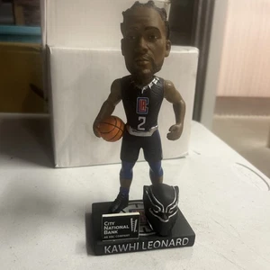 Kawhi Leonard Black Panther Bobblehead Los Angeles Clippers 2019 senza scatola - Foto 1 di 5