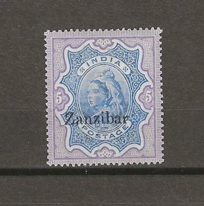 ZANZIBAR 1895/96 SG 21 OTTIME CONDIZIONI - Foto 1 di 2