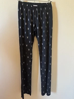 Playboy Intimates Y2k Vintage Pantalones de Dormir Semi Transparentes Hechos en EE. UU. Talla S Foto 1 de 4