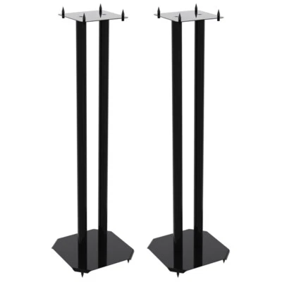 Stands for Speakers Pair Pedestal Floor Home Theatre Bookshelf Vision Mounts - image 1 of 4