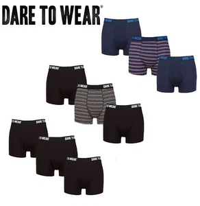 Mens Bamboo Trunks Plain & Striped Patterned 6 Pair Pack - SOCKSHOP Dare to Wear - Picture 1 of 19