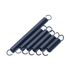 Small Extension spring with hook Wire dia 0.8mm OD 6-10mm Total length 20-310mm