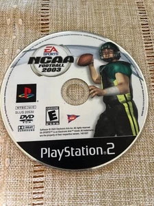 NCAA Football 2003 (Sony PlayStation 2) **SOLO DISCO** Disco = Bueno - Imagen 1 de 1