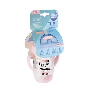 Canpol babies Exotic Pink Non-spill Cup with Weighted Straw 270ml - Picture 1 of 1