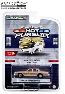 Luce verde scala 1/64 Iowa State Patrol 1987 Chevrolet Caprice 9C1 - Foto 1 di 2