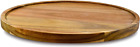 14" Acacia Wood Lazy Susan Organizer Kitchen Turntable for Cabinet Pantry Table 