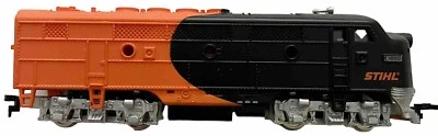 2005 STIHL TIMBERSPORTS XX NORSCOT HO SCALE TRAIN DIESEL LOCOMOTIVE ENGINE ONLY - Image 1 of 4