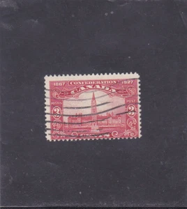 CANADA 60th ANNIVERSARY OF CONFEDERATION 3 C. SC # 143 - Picture 1 of 1