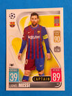 LIONEL MESSI TOPPS MATCH ATTAX CHAMPIONS LEAGUE 2021-2022 CARD N. 225 CAPTAIN