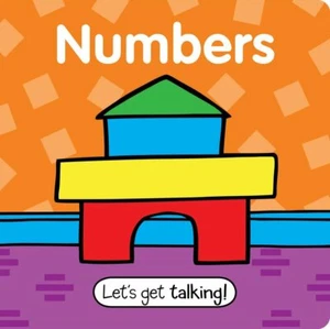 ¡Hablemos! Números - Libro de tablero acolchado grande *P&P gratis* - Imagen 1 de 2