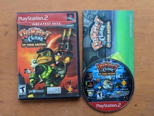 Ratchet & Clank: Up Your Arsenal (PlayStation PS2) CIB Complete w/ Manual TESTED - Picture 1 of 1