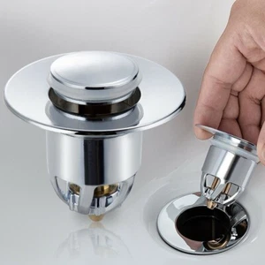 Bouchon d'??vier et filtre de vidange antirouille 2 en 1 pour cuisines et toilet - Imagen 1 de 12