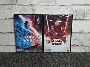 Star Wars The Rise Of Skywalker And The Last Jedi DVD. New And Sealed - Picture 1 of 3