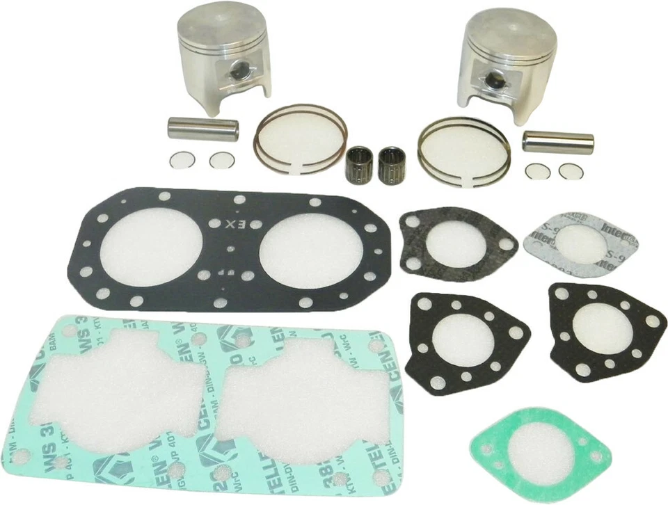 WSM Top End Rebuild Kit Kawasaki Jet Ski 650 SX SC TS X2 77.00mm 010-810-14 - Image 1 of 1