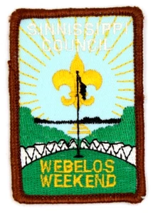 Webelos Weekend Sinnissippi Council Patch Wisconsin WI Pfadfinder BSA - Bild 1 von 2