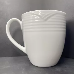 Noritake Arctic White Ribbed White Contemporary fine china mug Sri Lanka - Picture 1 of 12