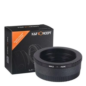 Adaptador conceptual K&F, objetivo M42 en cámara de montaje Nikon con óptica de vidrio M42-NIK - Imagen 1 de 6