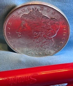 W@W~1900 P MORGAN S$1*MIRROR MINT LUSTER*ABOVE AVERAGE STRIKE FOR 1900 P~90%Ag - Picture 1 of 5