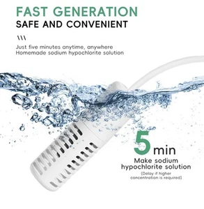 Sodium Hypochlorite Generator USB Disinfectant Multi-Purpose Cleaning For Home - Picture 1 of 4
