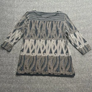 Metropolitan Museum Of Art Damen Shirt XL Top Bluse Tunika Ranken - Bild 1 von 7