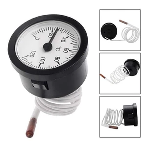 Convenient Capillary Dial Temperature Gauge with Remote Reading Capability - Photo 1/12