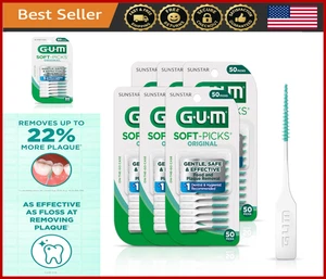 Dental Picks Soft-Picks, Easy Use Teeth Cleaners, Disposable Interdental Brushes - Picture 1 of 7